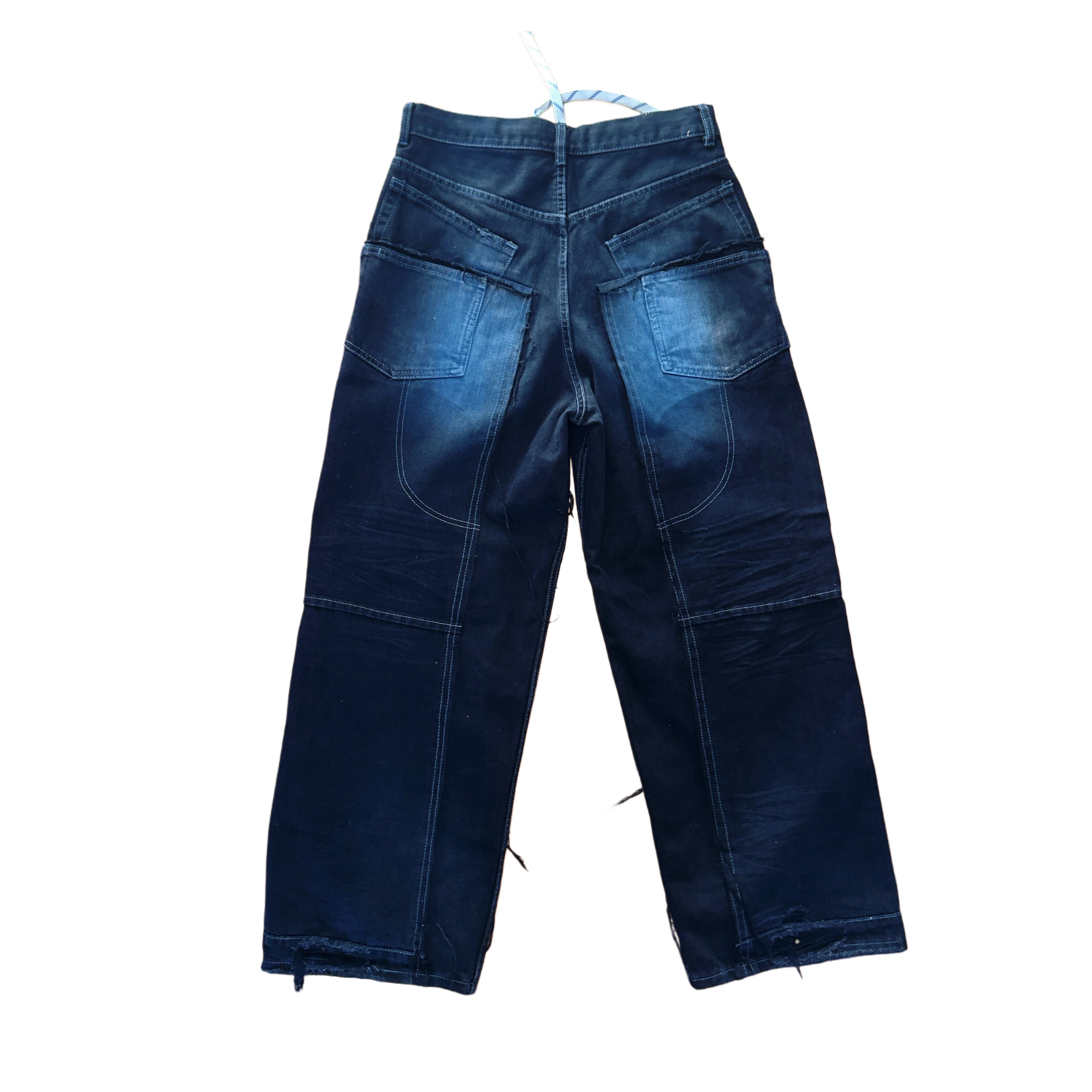 DARK BLUE WASH DENIM